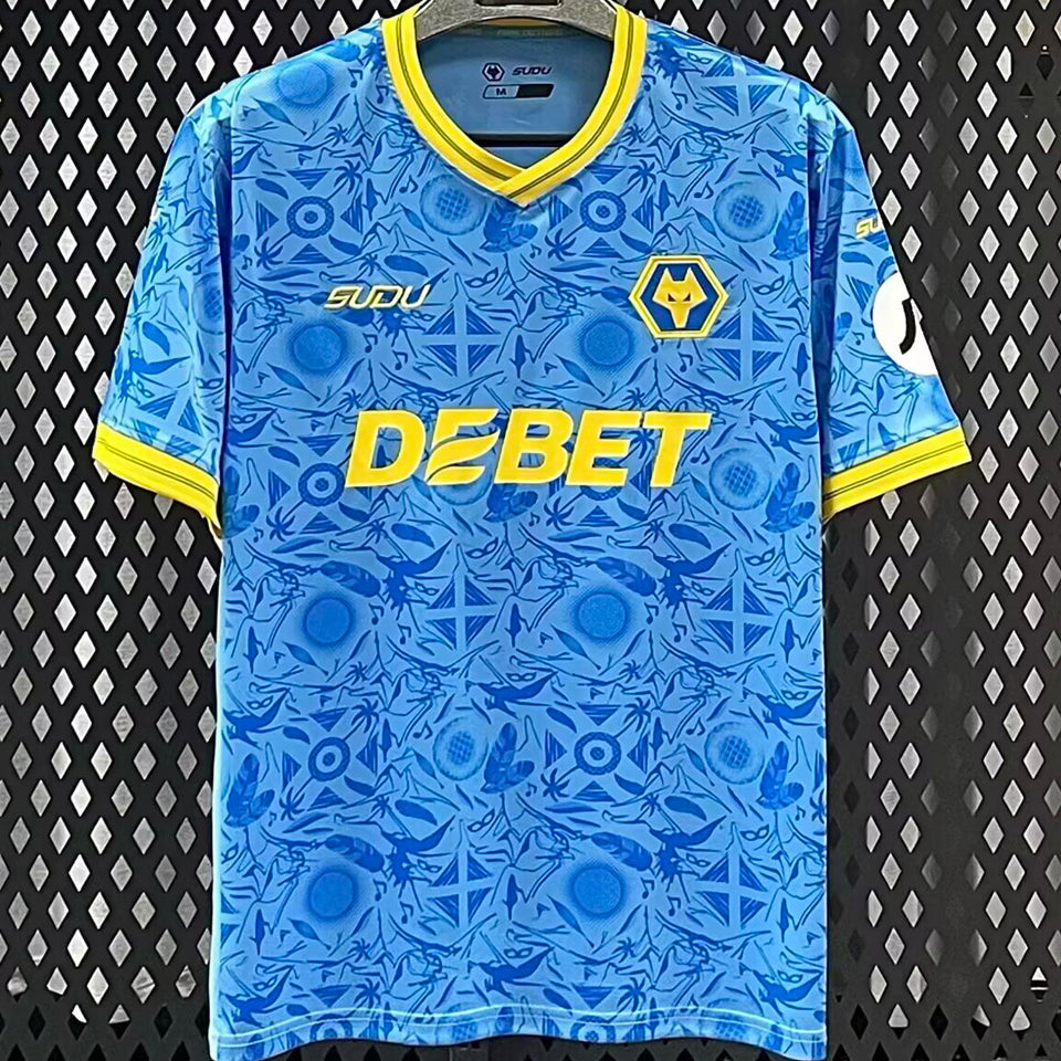 jersey 2025/26 wolves tercero manga corta versión fan