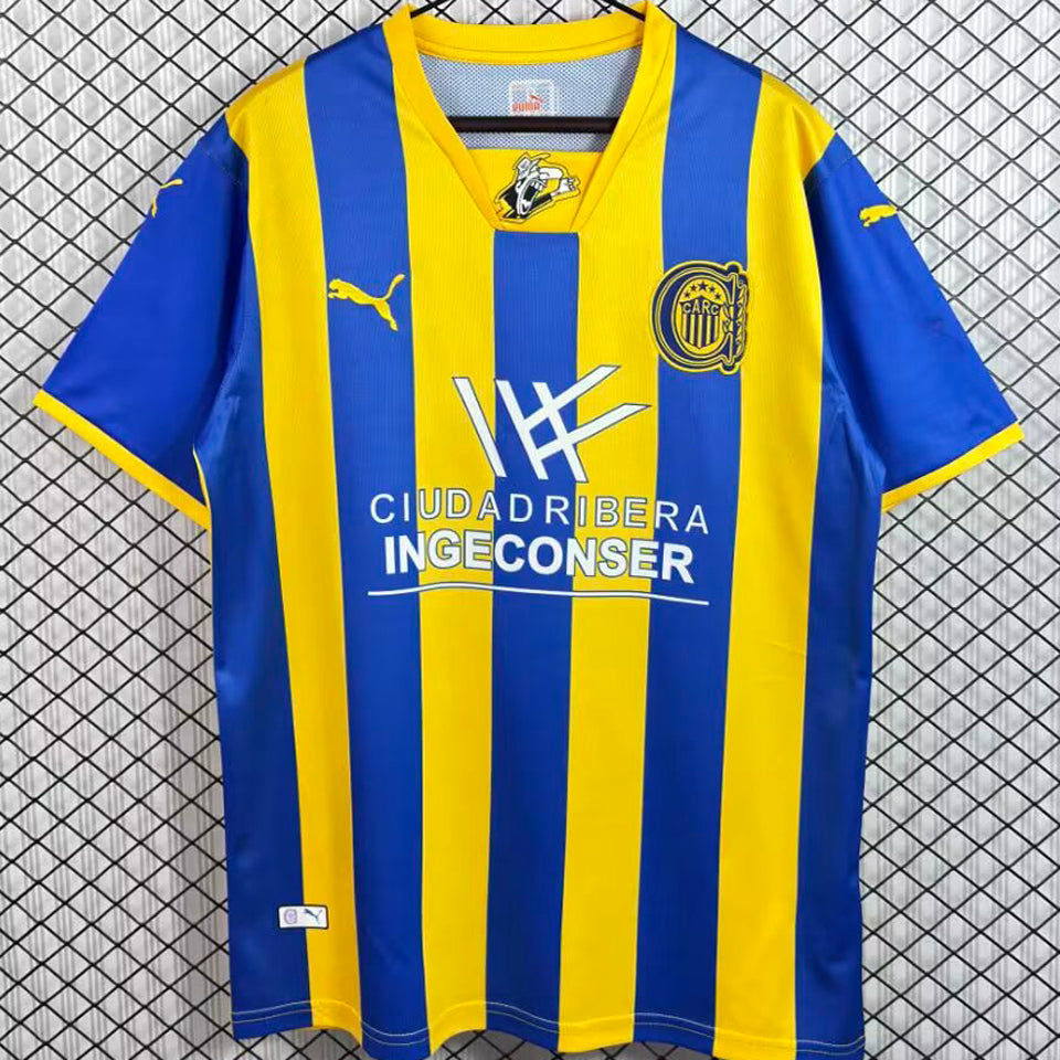 jersey 2009/2011 rosario central local manga corta versión fan retro