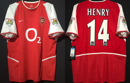 2002/04 Arsenal Parches/Letras