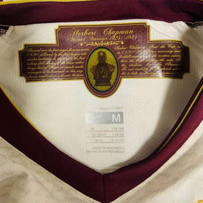 Jersey 2007/08 Arsenal Visitante Manga corta Versión Fan Retro