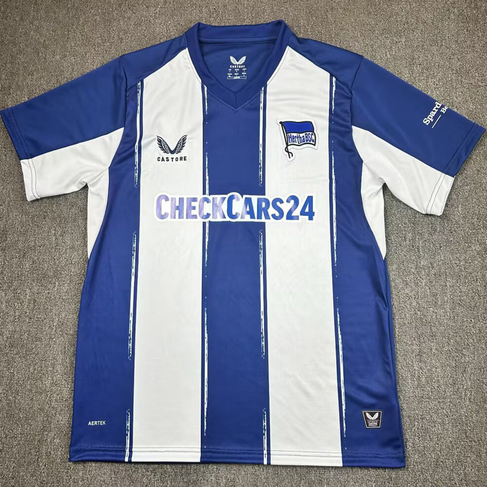 Jersey 2025/26 Hertha BSC Local Manga corta Versión Fan