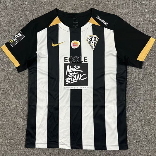 Jersey 2025/26 Angers Local Manga corta Versión Fan