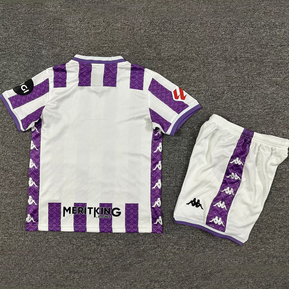 Jersey 2025/26 Real Valladolid Local Manga corta Niño