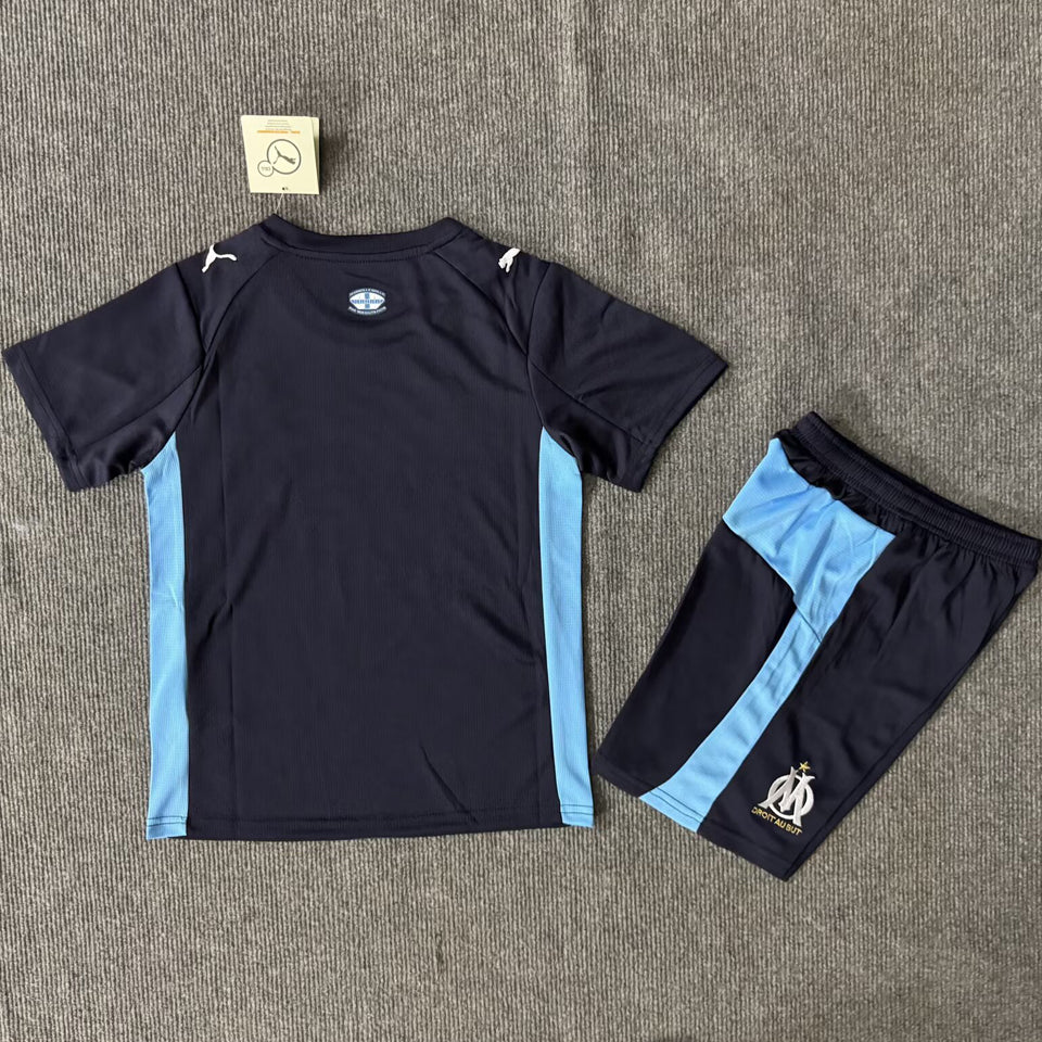 Jersey 2025/26 Marsella Visitante Manga corta Niño