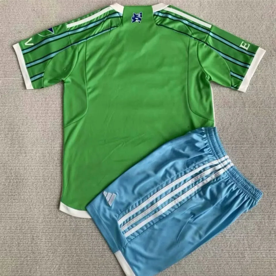 Jersey 2024/25 Seattles Sounders Local Manga corta Niño