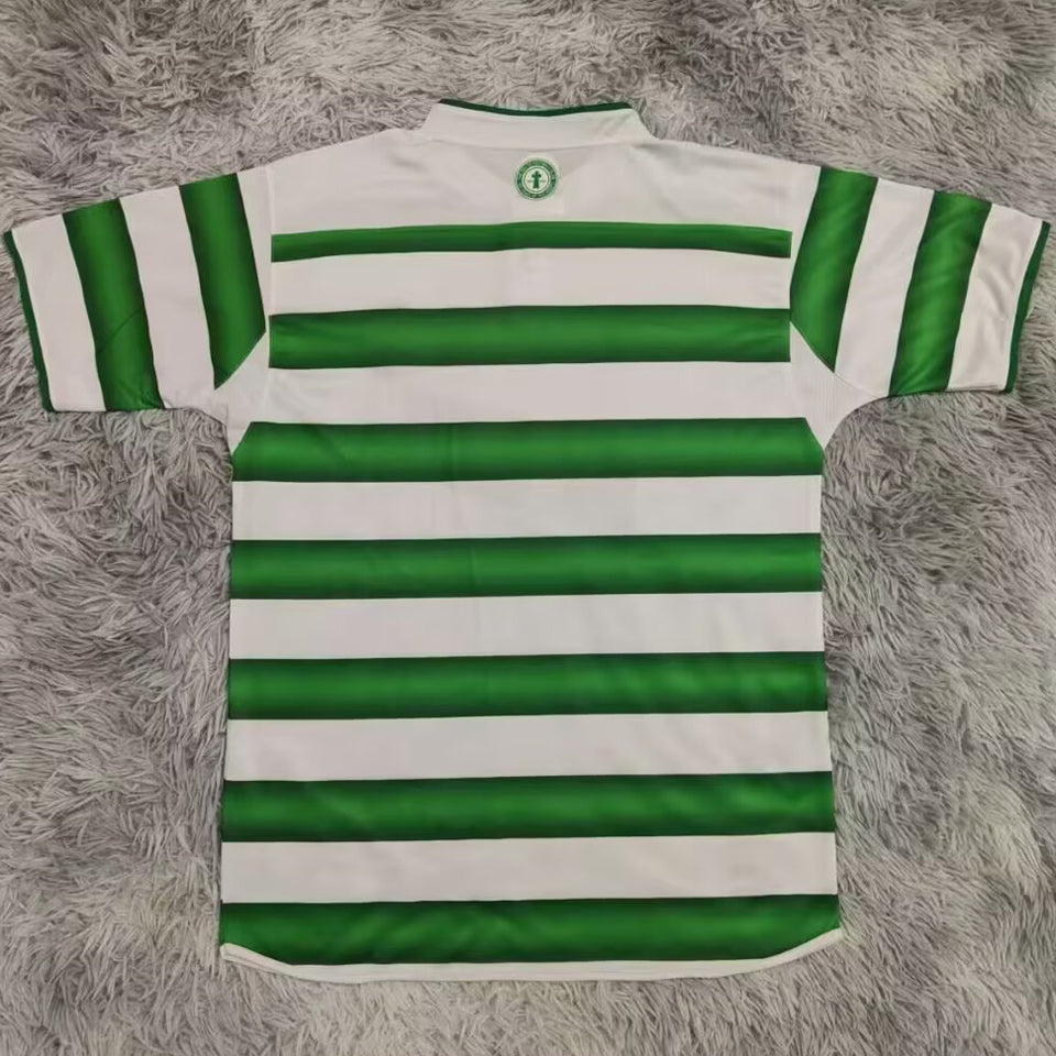 jersey 2003/2004 celtic local manga corta versión fan retro