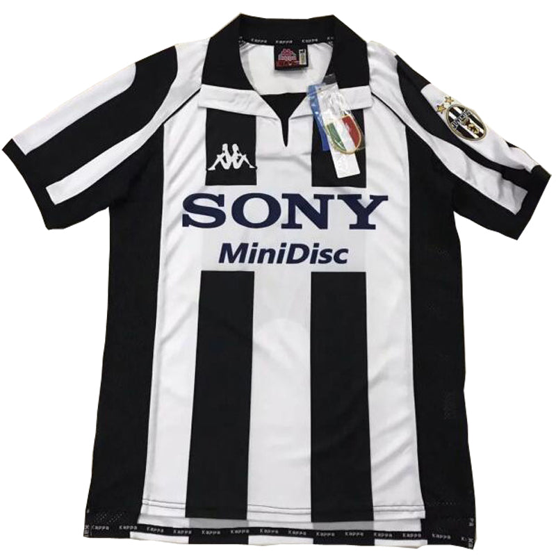 jersey 1997/98 juventus local manga corta versión fan retro