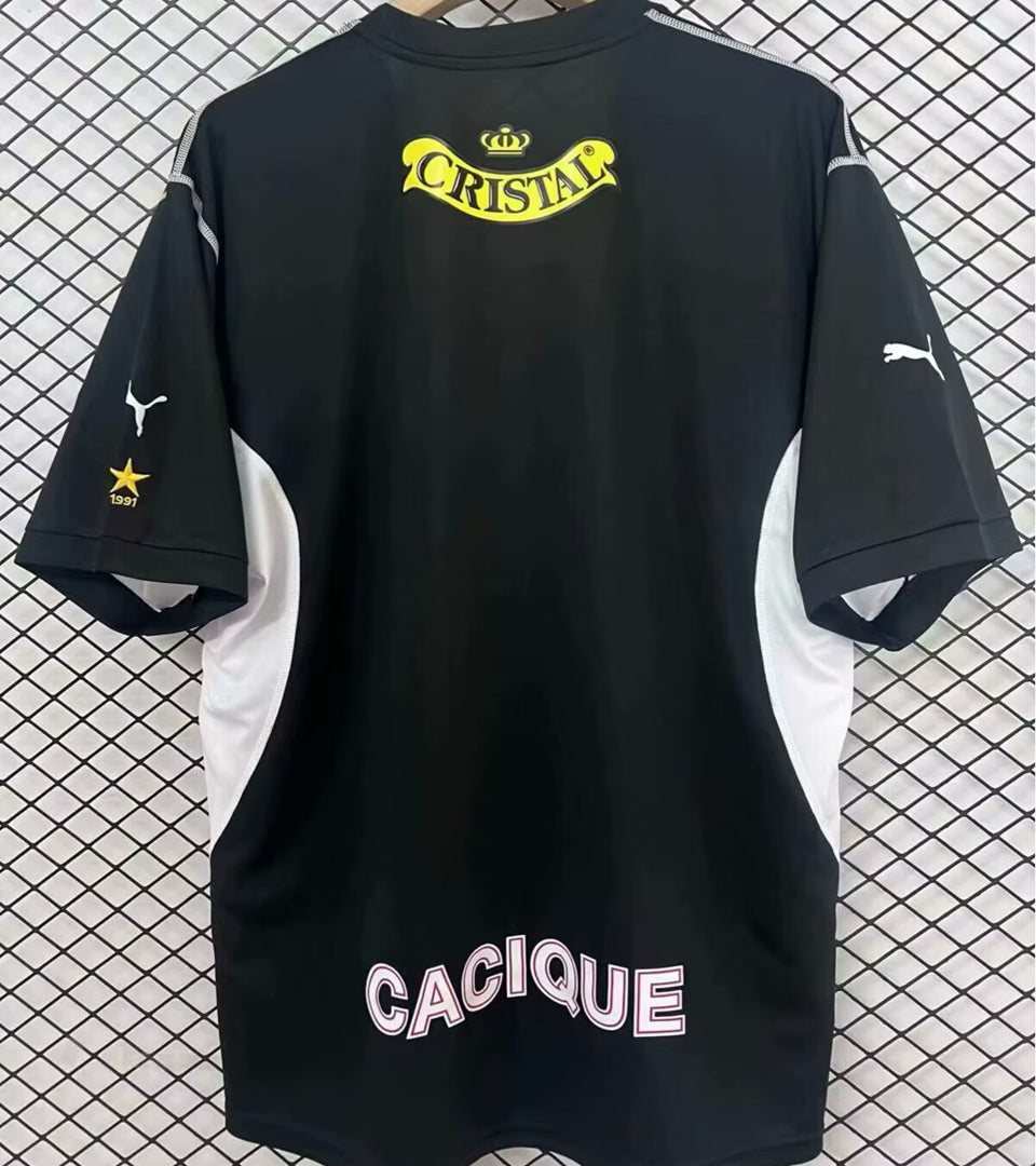 jersey 2003 colo-colo visitante manga corta versión fan retro
