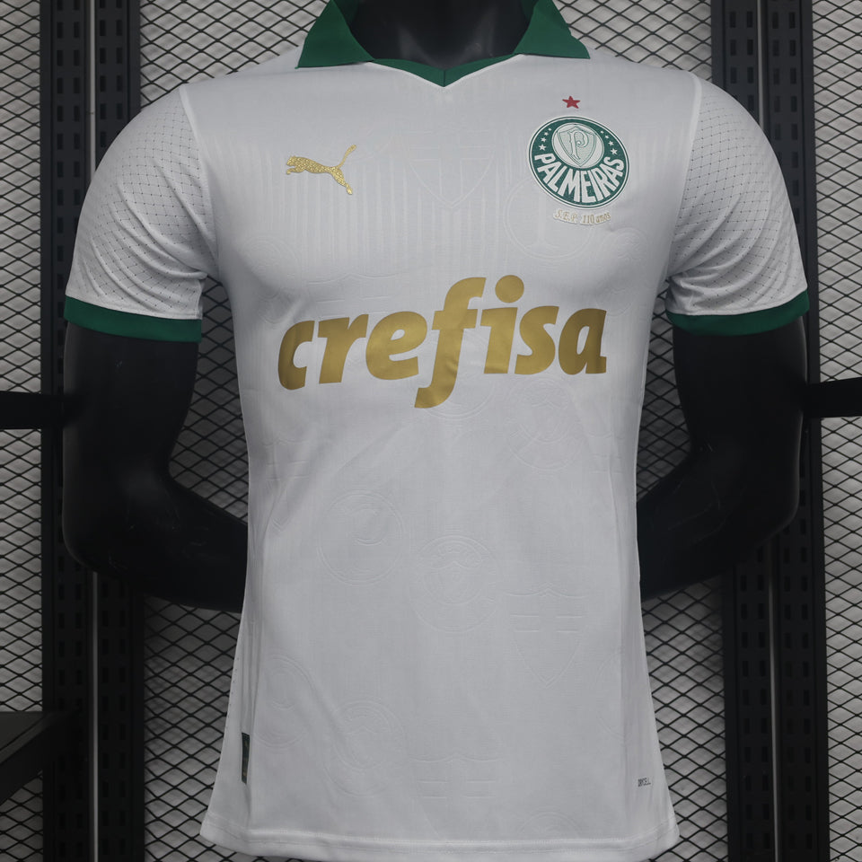 Jersey 2024/25 Palmeiras Visitante Manga corta Versión Jugador