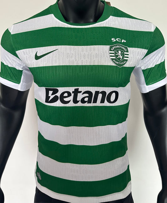 Jersey 2025/26 Sporting Lisbon Local Manga corta Versión Jugador