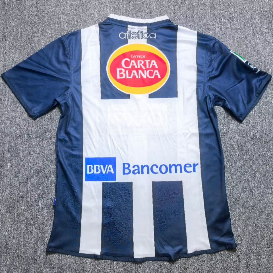 Jersey 2000/2001 Monterrey Local Manga corta Versión Fan Retro