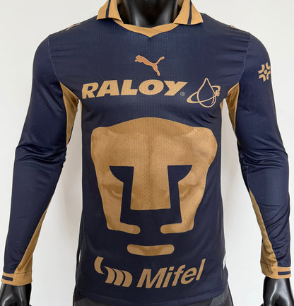 Jersey 2026/27 Pumas UNAM Visitante Manga larga Versión Jugador