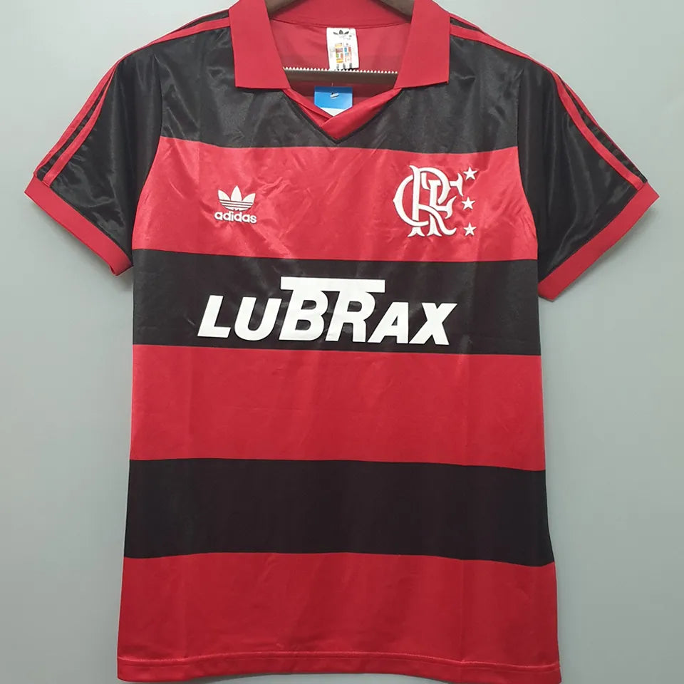 Jersey 1990 Flamengo Local Manga corta Versión Fan Retro