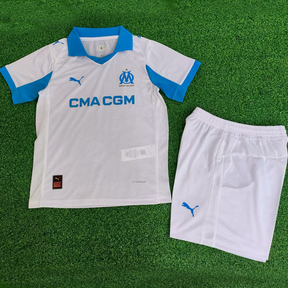 Jersey 2025/26 Marsella Local Manga corta Versión Jugador