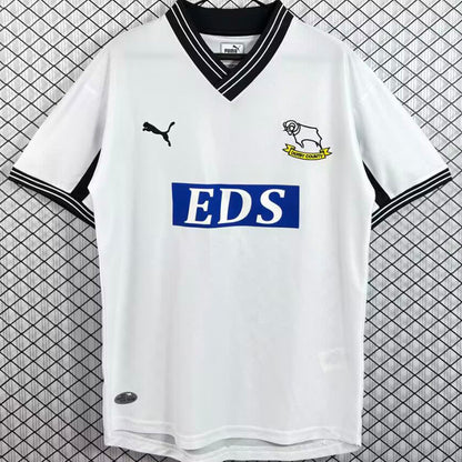 Jersey 1999/2001 Derby County Local Manga corta Versión Fan