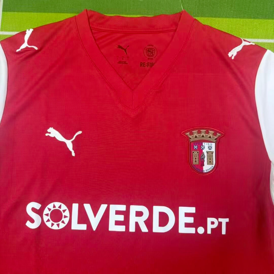 jersey 2026/27 sporting braga local manga corta versión fan