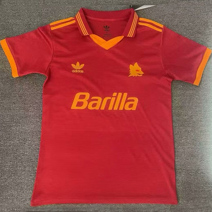 Jersey 1992/94 Roma Local Manga corta Versión Fan Retro