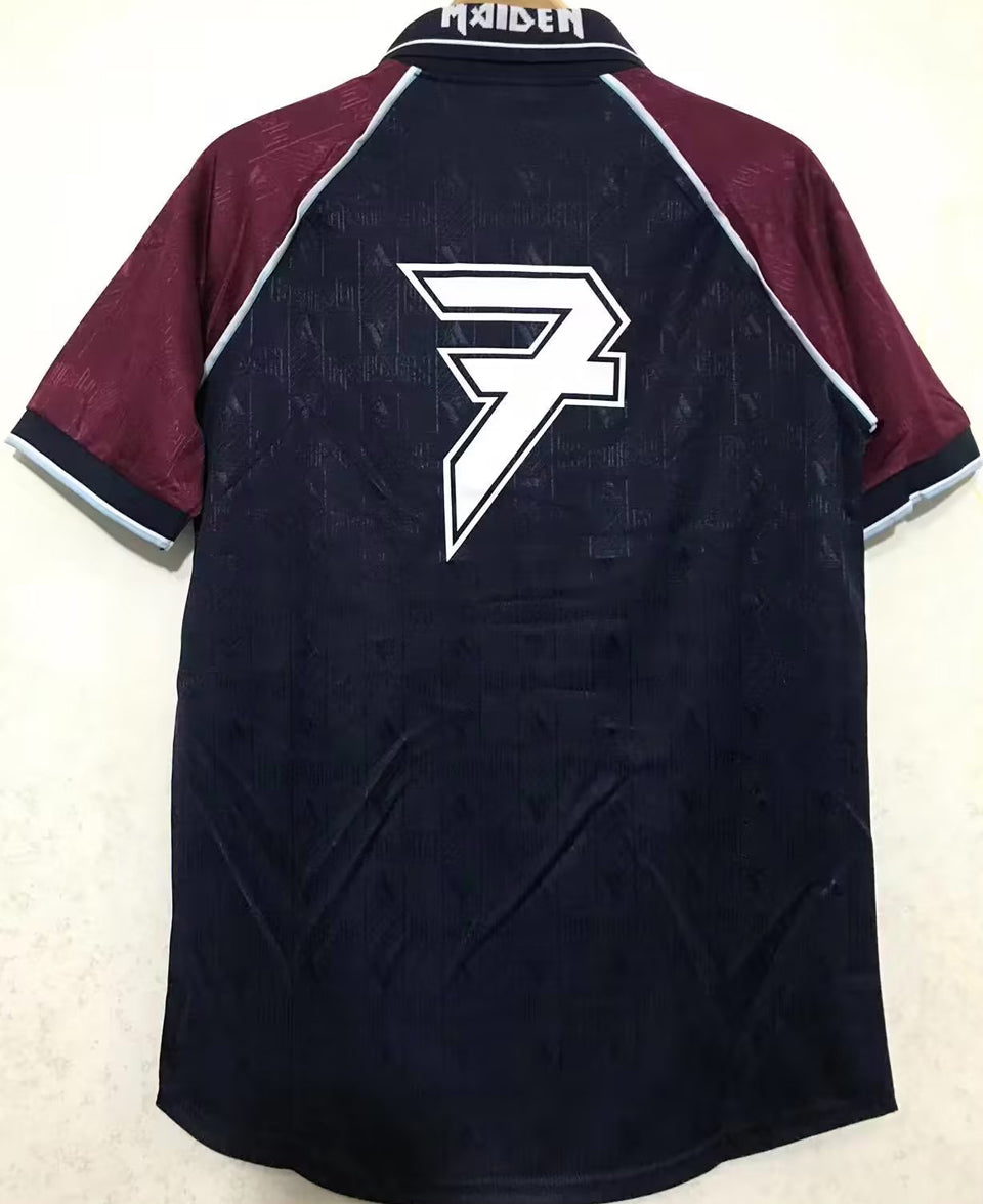 jersey 1999 iron maiden especial manga corta versión fan retro