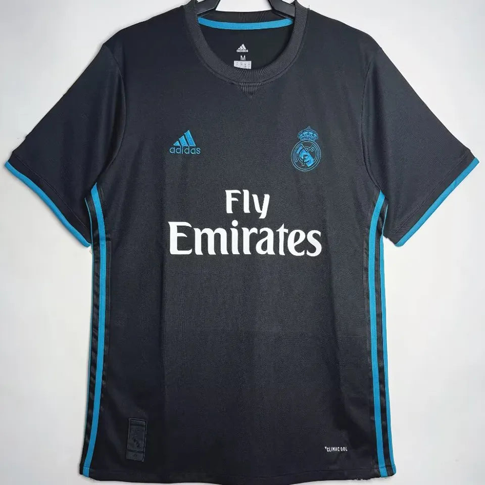 Jersey 2017/18 Real Madrid Visitante Manga corta Versión Fan Retro