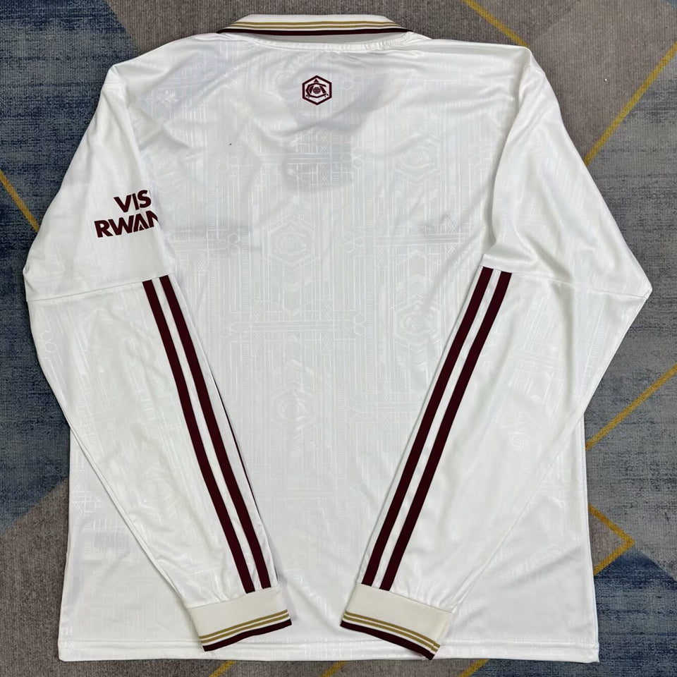 Jersey 2025/26 Arsenal Tercero Manga larga Versión Fan