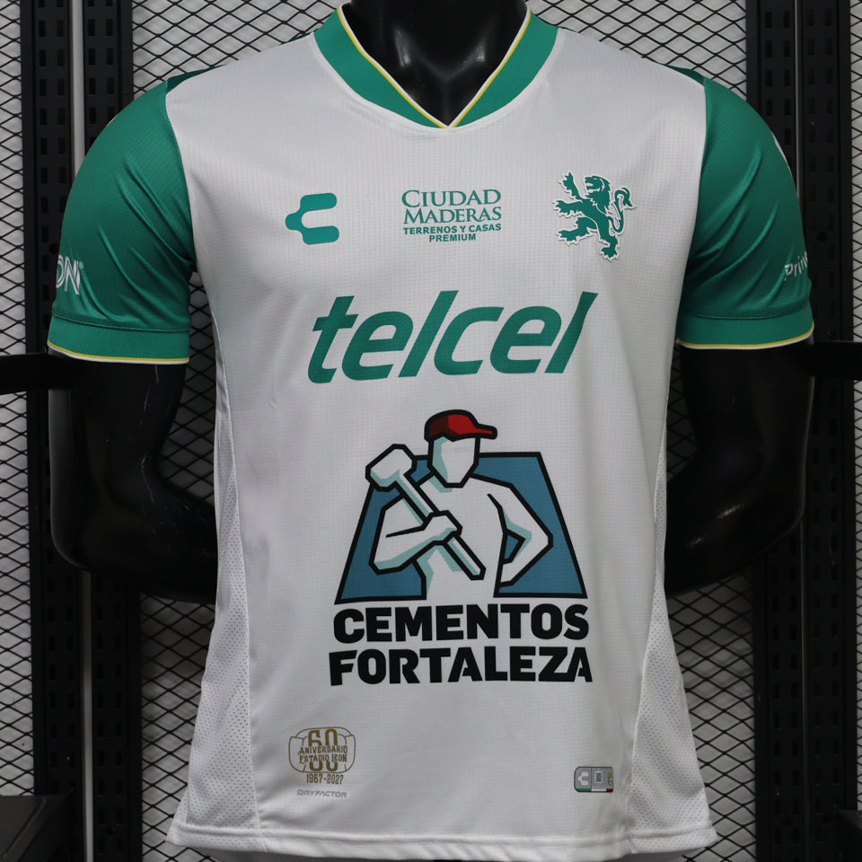jersey 2026/27 leon visitante manga corta versión jugador