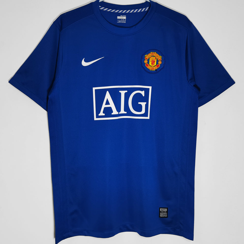 Jersey 2008/09 Manchester United Visitante Manga corta Versión Fan Retro