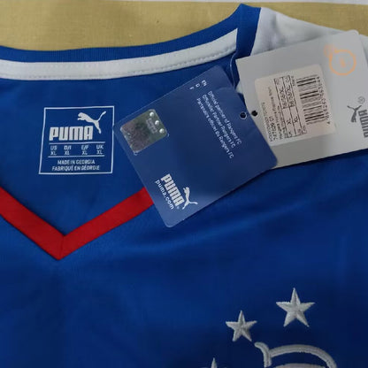 Jersey 2015/16 Rangers Local Manga corta Versión Fan Retro
