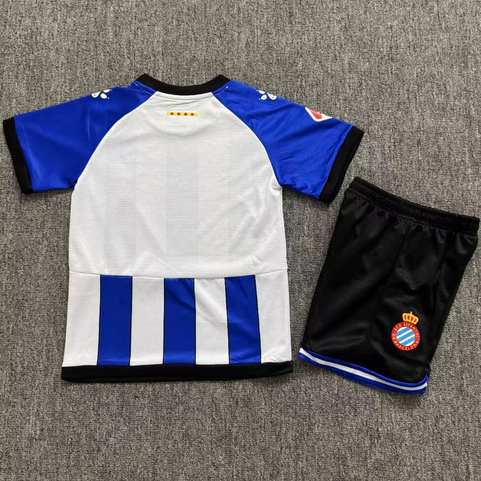 jersey 2026/27 espanyol local manga corta niño