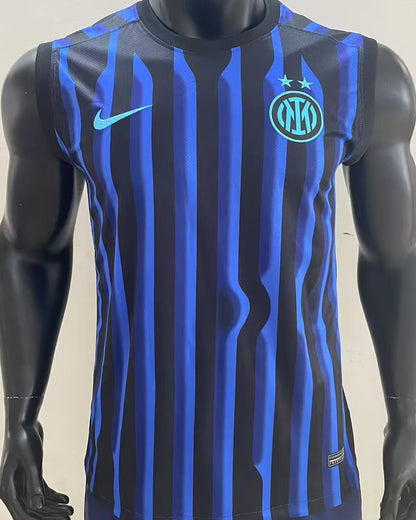 Jersey 2025/26 Inter Milan Local Manga corta Versión Fan