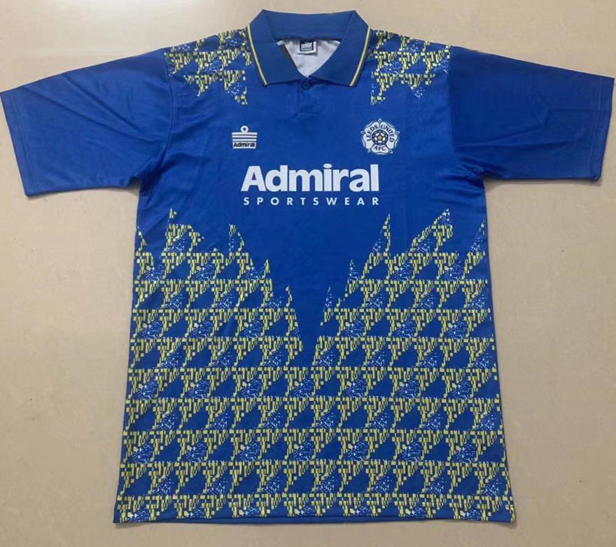 Jersey 1992/93 Leeds United Tercero Manga corta Versión Fan Retro