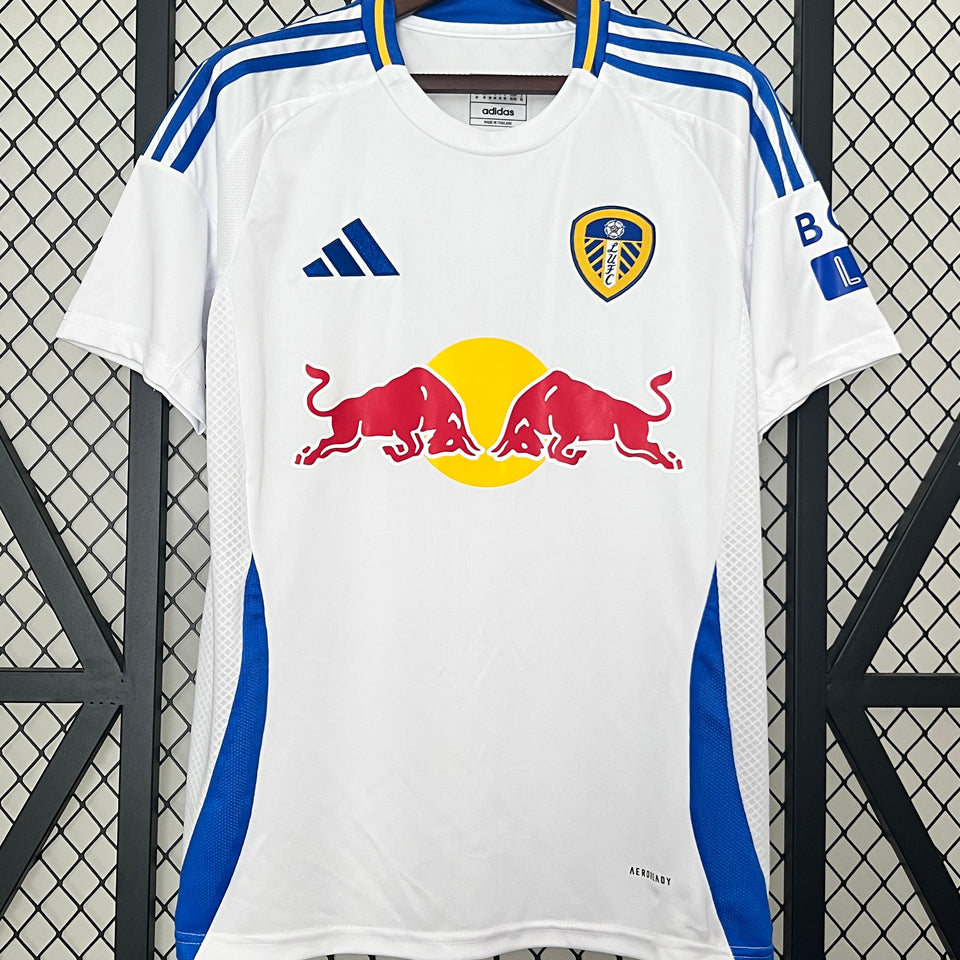 Jersey 2024/25 Leeds United Local Manga corta Versión Fan