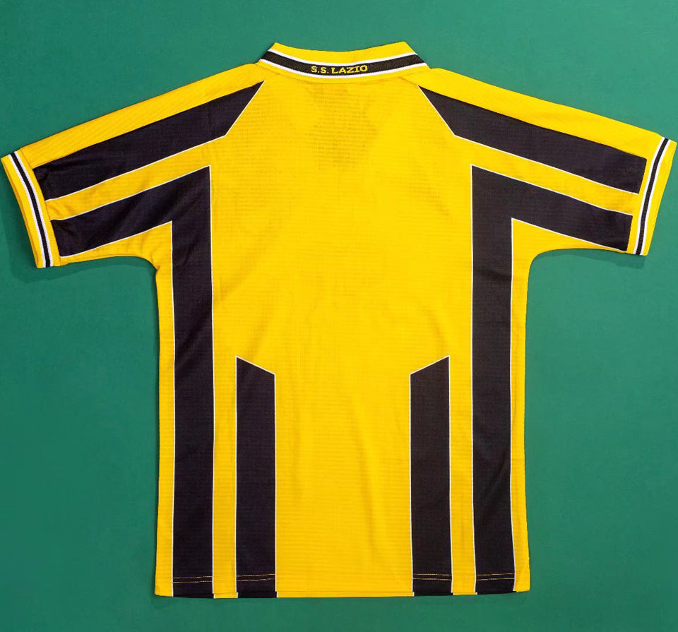 jersey 1998 lazio tercero manga corta versión fan retro