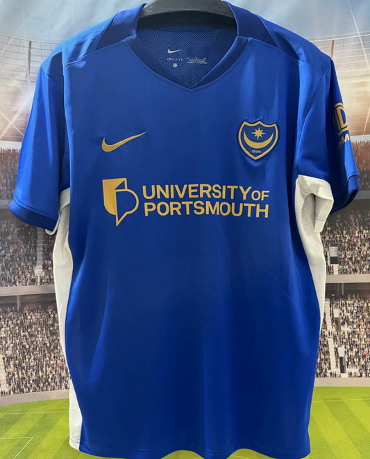 Jersey 2026/27 Portsmouth Local Manga corta Versión Fan