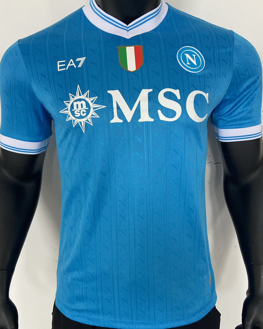 Jersey 2025/26 Napoli Local Manga corta Versión Jugador