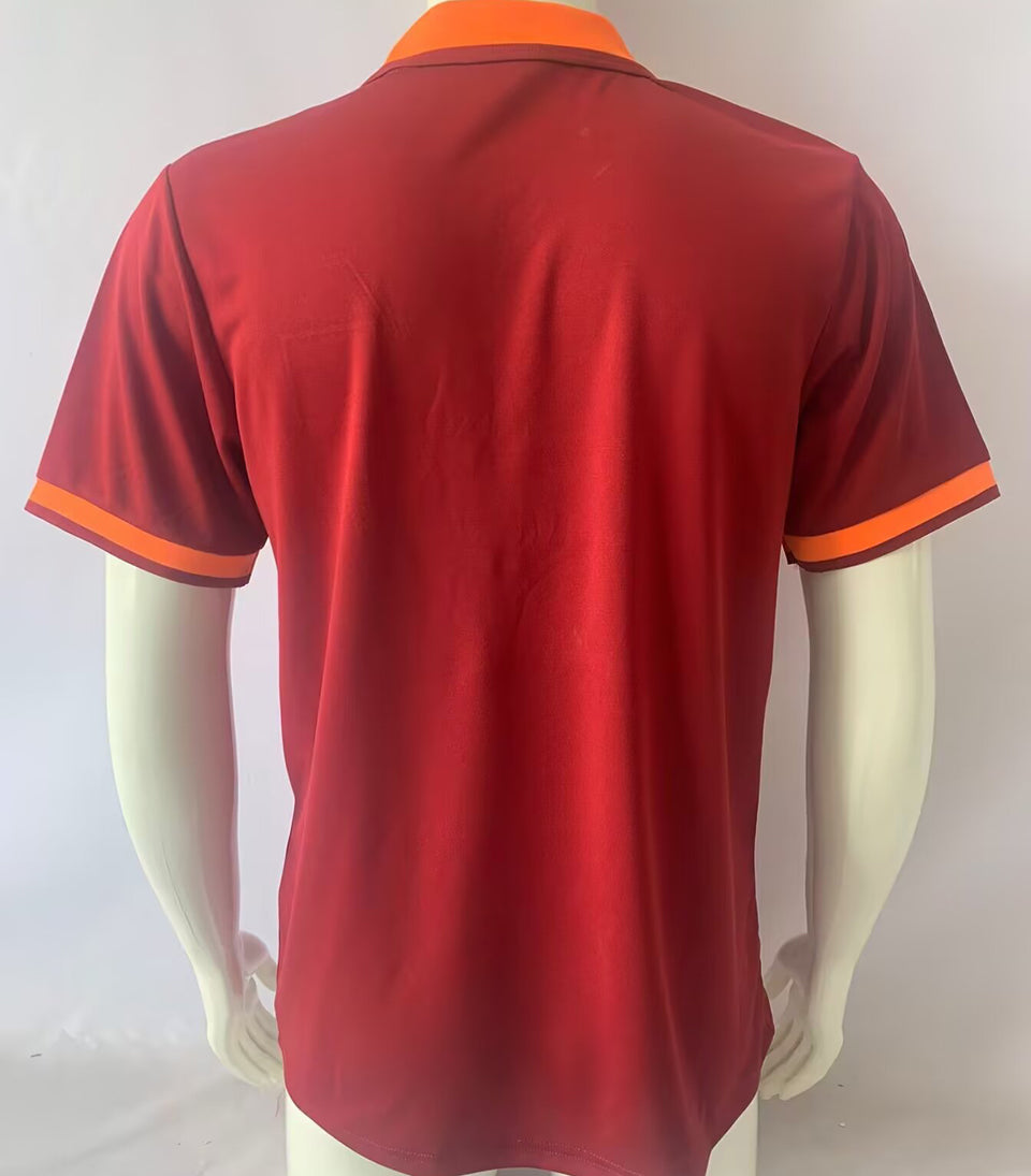 Jersey 1982/83 Roma Local Manga corta Versión Fan Retro