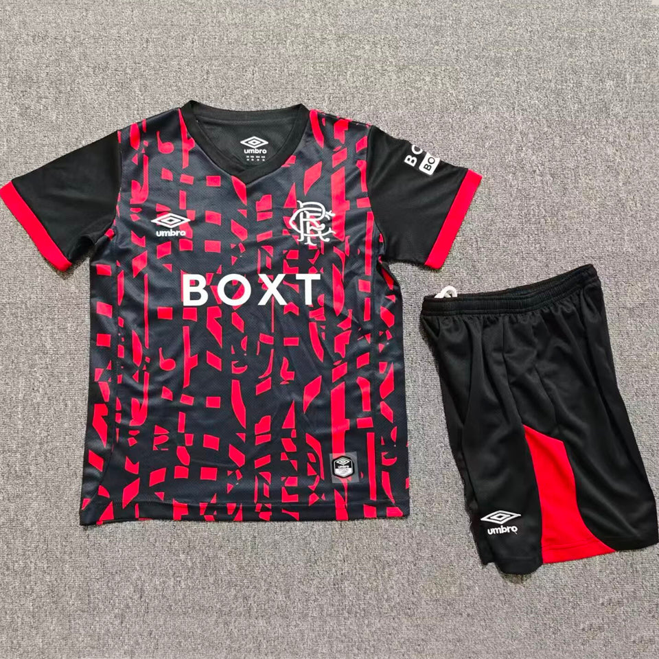 jersey 2026/27 glasgow rangers tercero manga corta niño