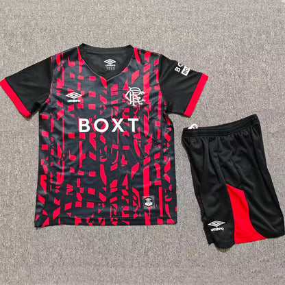 Jersey 2026/27 Glasgow Rangers Tercero Manga corta Niño