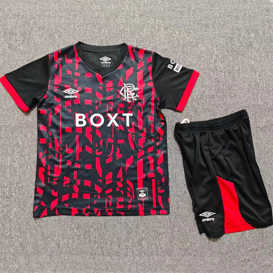 Jersey 2026/27 Glasgow Rangers Tercero Manga corta Niño