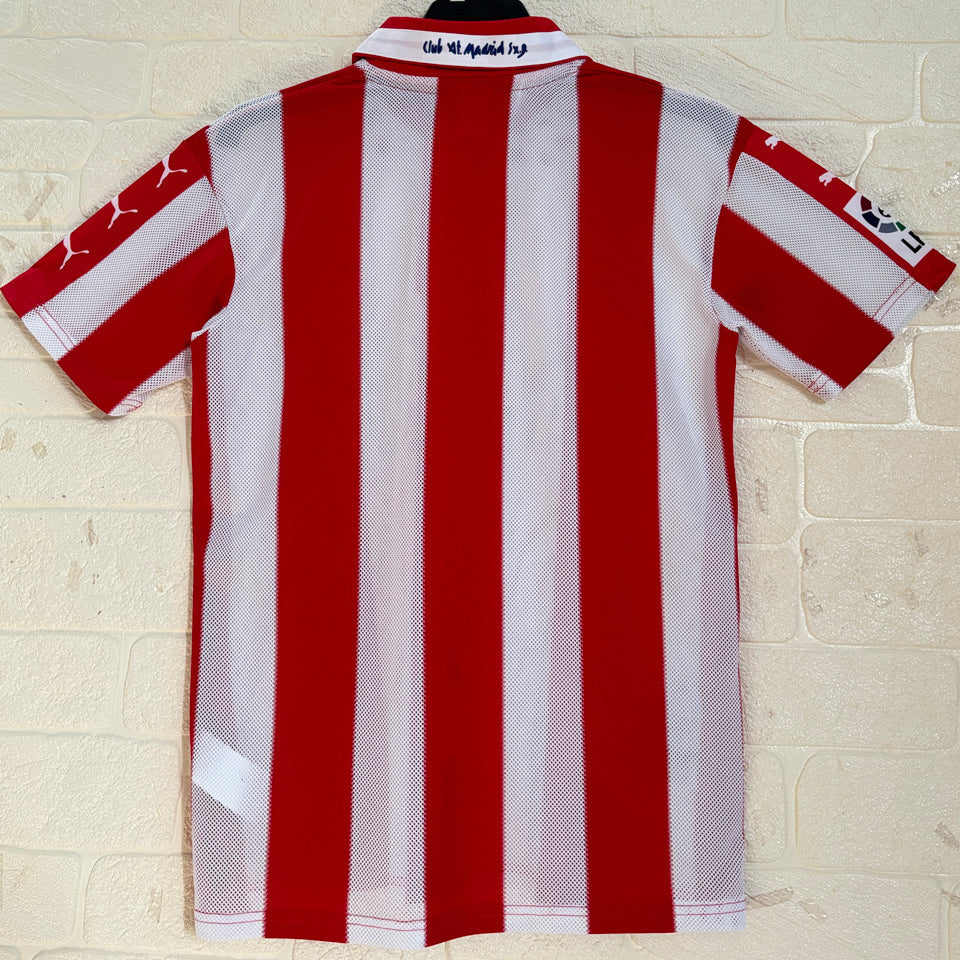 jersey 1997/98 atletico de madrid local manga corta versión fan retro
