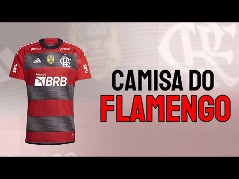 Jersey 2023/24 Flamengo Local Manga corta Versión Fan