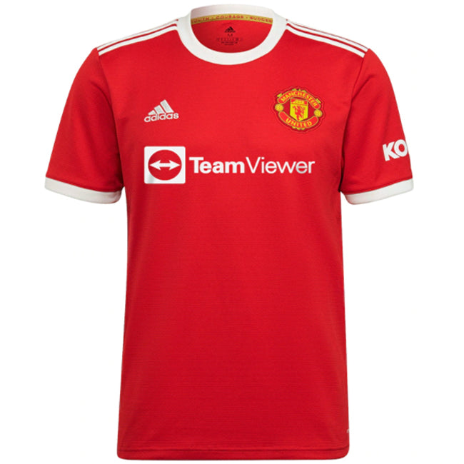 Jersey 2021/22 Manchester United Local Manga corta Versión Fan