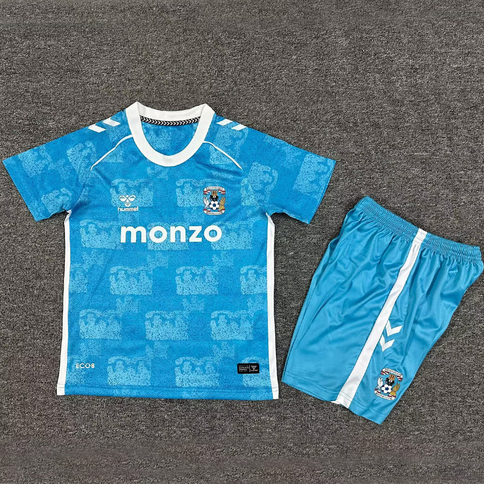 Jersey 2025/26 Coventry City Local Manga corta Niño