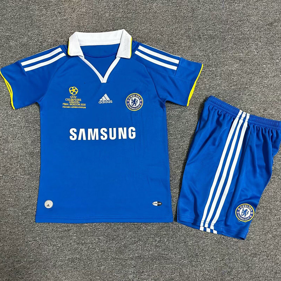 jersey 2007/08 chelsea local manga corta niño retro