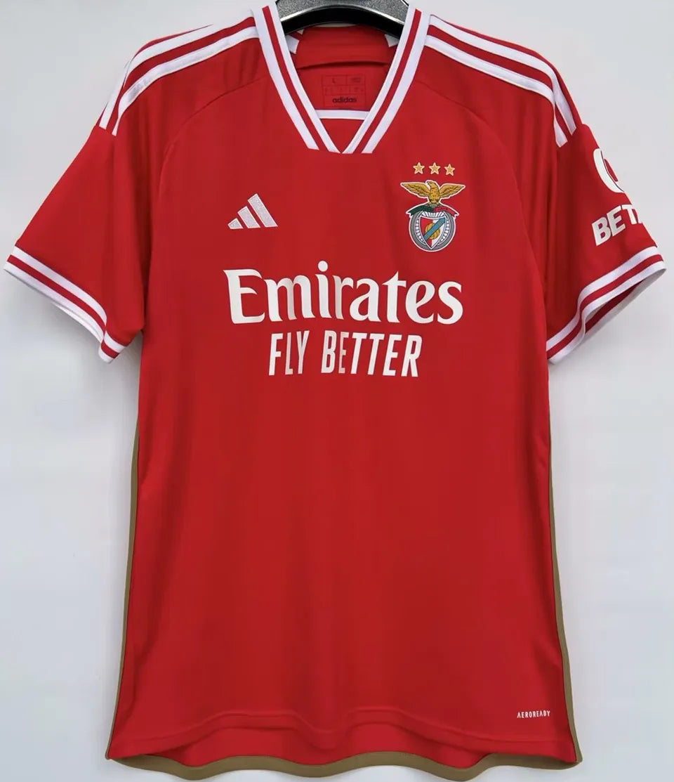 Jersey 2023/24 Benfica Local Manga corta Versión Fan