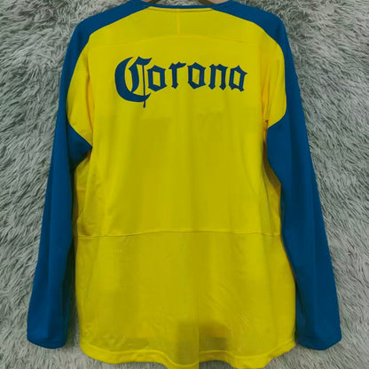 Jersey 2003/2004 Club America Local Manga larga Versión Fan Retro