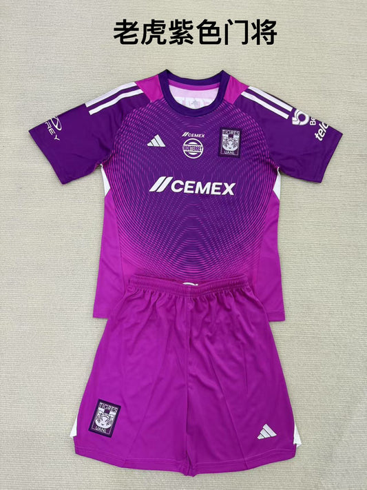 Jersey 2025/26 Tigres Portero Manga corta Niño