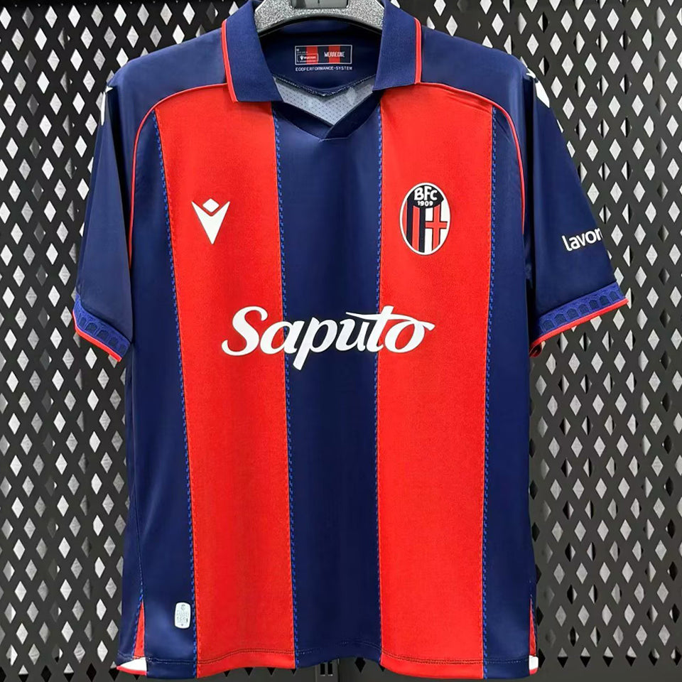 jersey 2026/27 bologna local manga corta versión fan