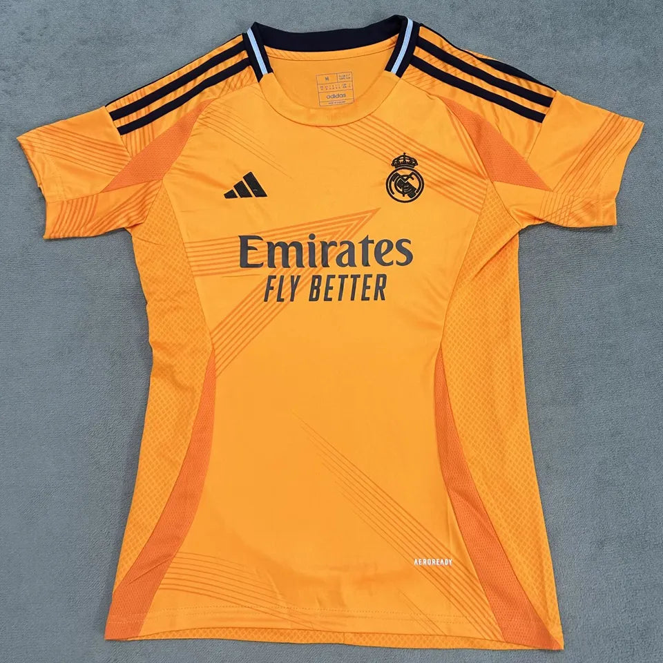 Jersey 2024/25 Real Madrid Visitante Manga corta Mujer