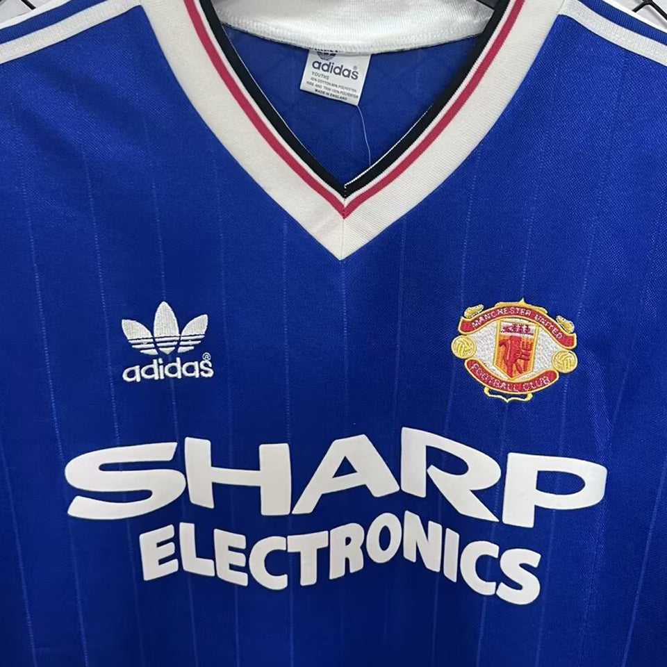 Jersey 1983 Manchester United Tercero Manga corta Versión Fan Retro