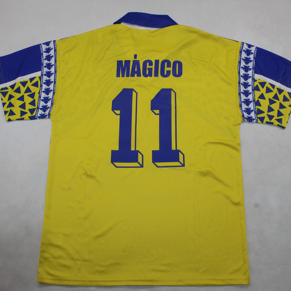 jersey 1991/92 cadiz local manga corta versión fan retro
